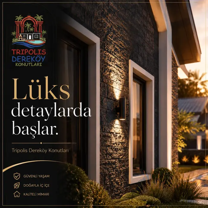 Lüks detaylarda başlar
